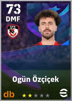 Ogün Özçiçek — DMF, OVR 73, MAX 73