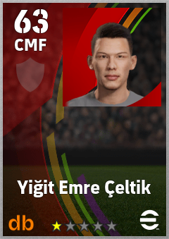 Yiğit Emre Çeltik eFootball player card
