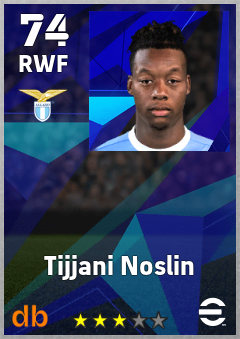 Tijjani Noslin eFootball player card