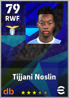 Tijjani Noslin — RWF, OVR 79, MAX 79