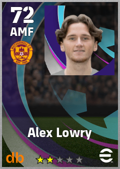 Alex Lowry eFootball player card