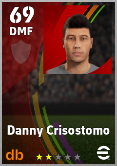 Danny Crisostomo eFootball player card