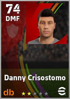 Danny Crisostomo eFootball player card