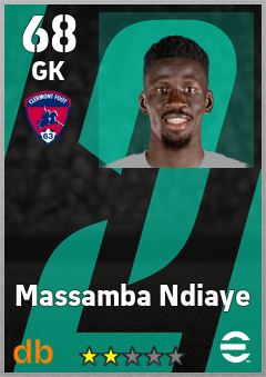 Massamba Ndiaye eFootball player card