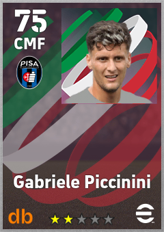 Gabriele Piccinini eFootball player card