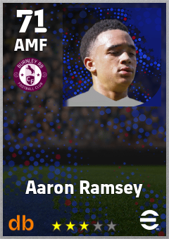 Aaron Ramsey — AMF, OVR 71, MAX 71