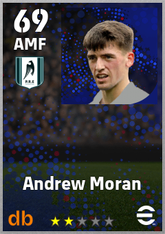 Andrew Moran — AMF, OVR 69, MAX 69