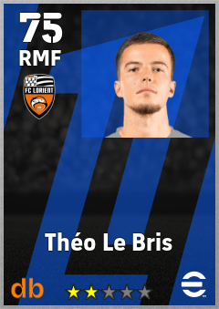 Théo Le Bris — RMF, OVR 75, MAX 75