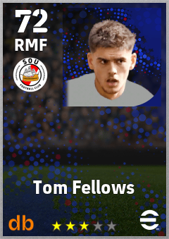 Tom Fellows eFootball player card