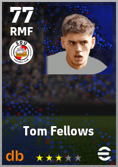Tom Fellows — RMF, OVR 77, MAX 77