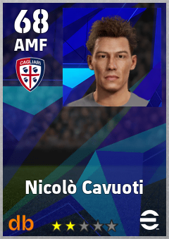 Nicolò Cavuoti — AMF, OVR 68, MAX 68
