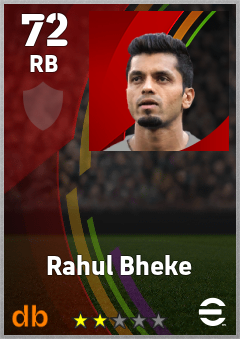 Rahul Bheke eFootball player card