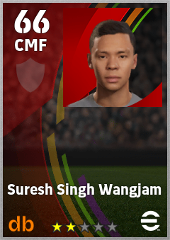 Suresh Singh Wangjam eFootball player card