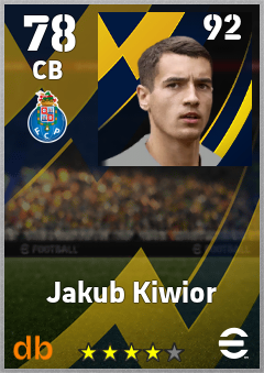 Jakub Kiwior eFootball player card