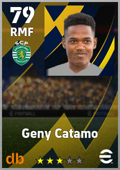 Geny Catamo eFootball player card