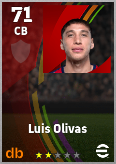 Luis Olivas eFootball player card