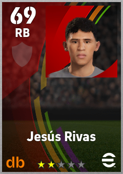 Jesús Rivas eFootball player card