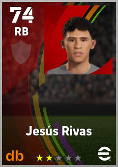 Jesús Rivas eFootball player card