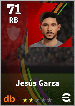 Jesús Garza eFootball player card