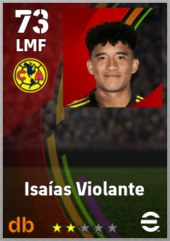 Isaías Violante — LMF, OVR 73, MAX 73
