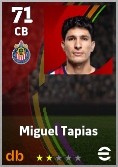 Miguel Tapias eFootball player card