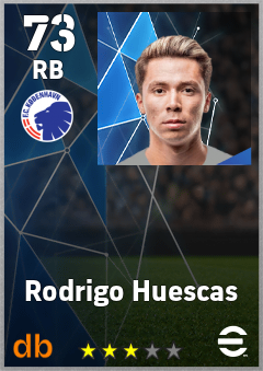 Rodrigo Huescas eFootball player card