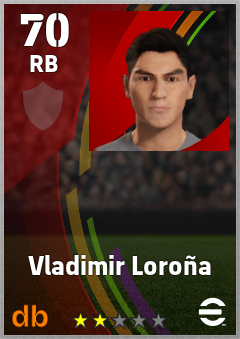 Vladimir Loroña eFootball player card