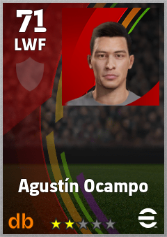 Agustín Ocampo eFootball player card