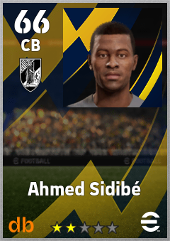 Ahmed Sidibé — CB, OVR 66, MAX 66
