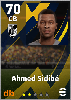 Ahmed Sidibé — CB, OVR 70, MAX 70