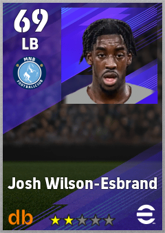 Josh Wilson-Esbrand — LB, OVR 69, MAX 69