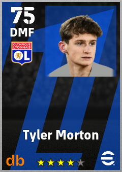 Tyler Morton eFootball player card