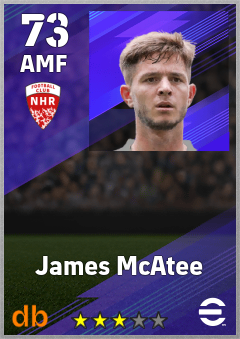 James McAtee eFootball player card