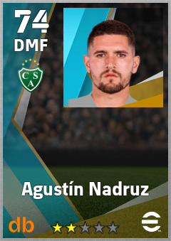 Agustín Nadruz eFootball player card