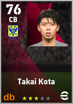 Takai Kota eFootball player card