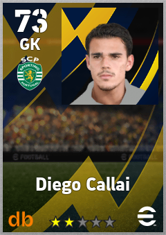 Diego Callai — GK, OVR 73, MAX 73