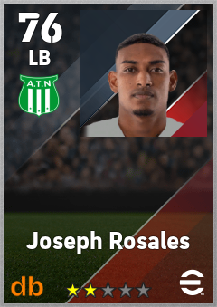 Joseph Rosales — LB, OVR 76, MAX 76