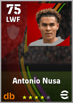 Antonio Nusa eFootball player card
