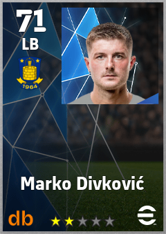 Marko Divković eFootball player card