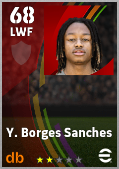 Y. Borges Sanches eFootball player card