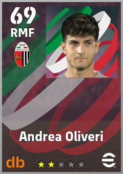 Andrea Oliveri — RMF, OVR 69, MAX 69