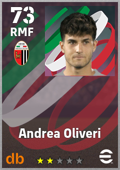 Andrea Oliveri — RMF, OVR 73, MAX 73