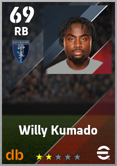 Willy Kumado eFootball player card