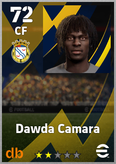 Dawda Camara eFootball player card