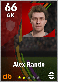 Alex Rando eFootball player card