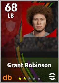 Grant Robinson eFootball player card