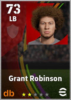 Grant Robinson eFootball player card