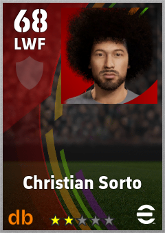 Christian Sorto eFootball player card