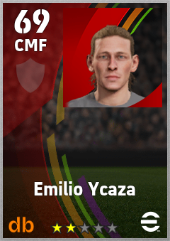 Emilio Ycaza eFootball player card