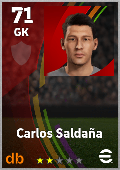 Carlos Saldaña eFootball player card